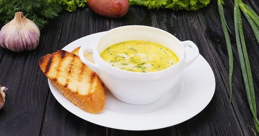 Французький сирний суп - Це Смак