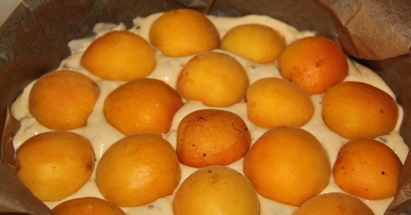 Вівсяний пиріг з абрикосами - Це Смак