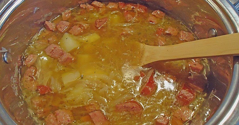Домашній цибулевий суп - Це Смак