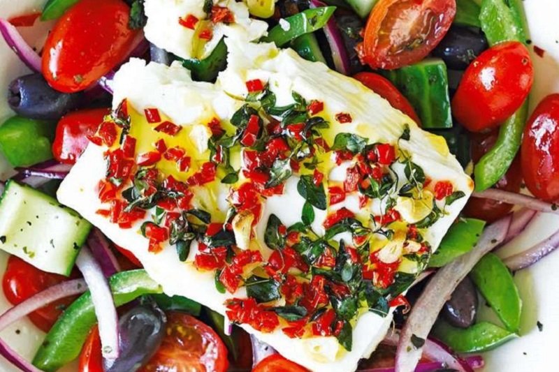 Грецький салат в домашніх умовах