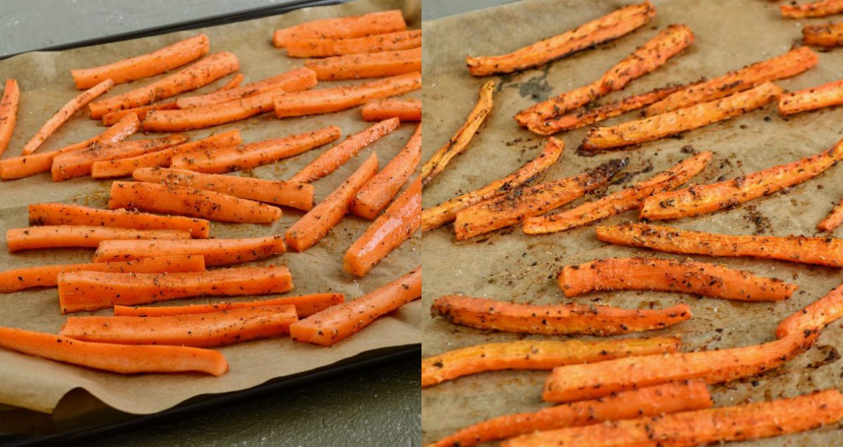 Морква в духовці